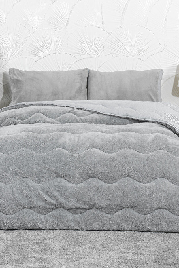 Victor Comfort Sleeping Set Single Wellsoft 2 Piece (155X215 cm) Gray