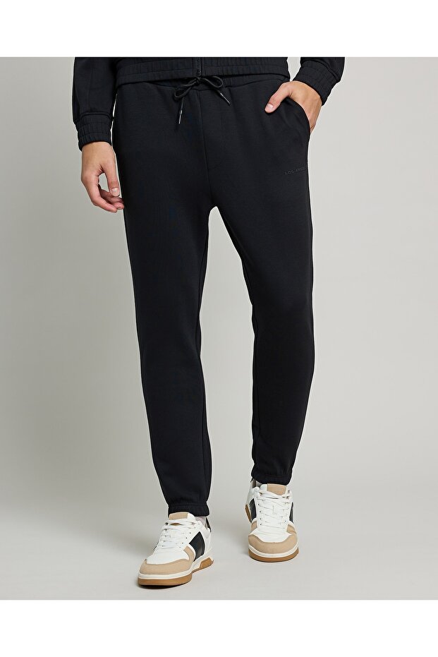 Solid Joggers With Drawstring Waist - 2