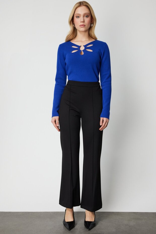 Çimalı İspanyol Paça Pantolon - 1