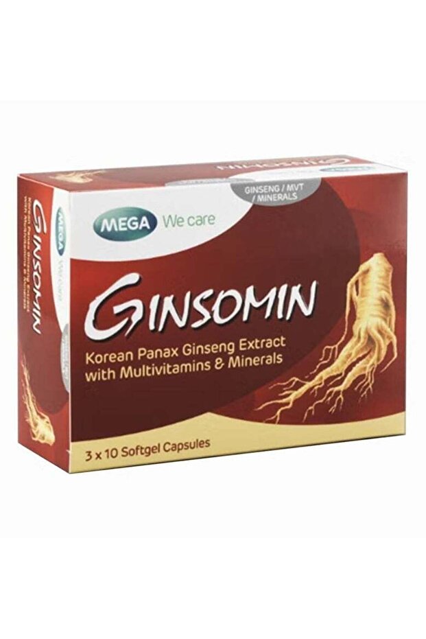We Care Ginsomin Capsules 30's