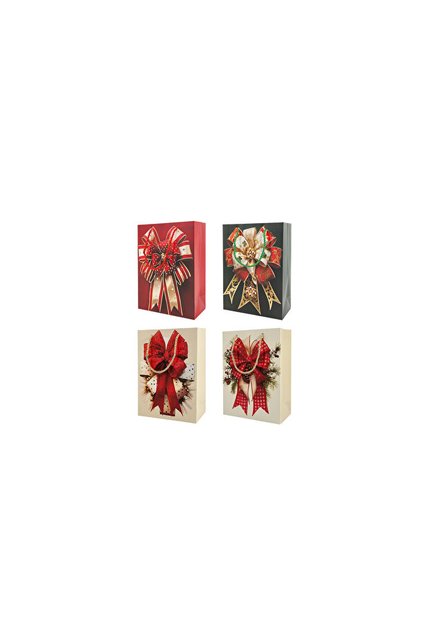 Regal Ribbon Gift Bags Asst. Small 18x8.5x24cm 6Pcs/Pk