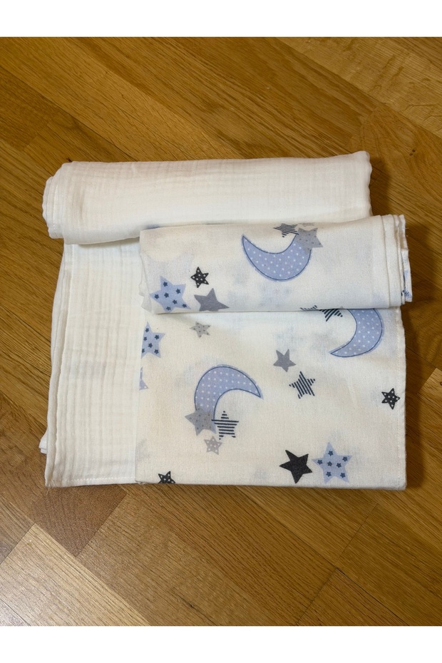 Muslin and Flannel (Baby Flannel) Multi-Purpose Blanket