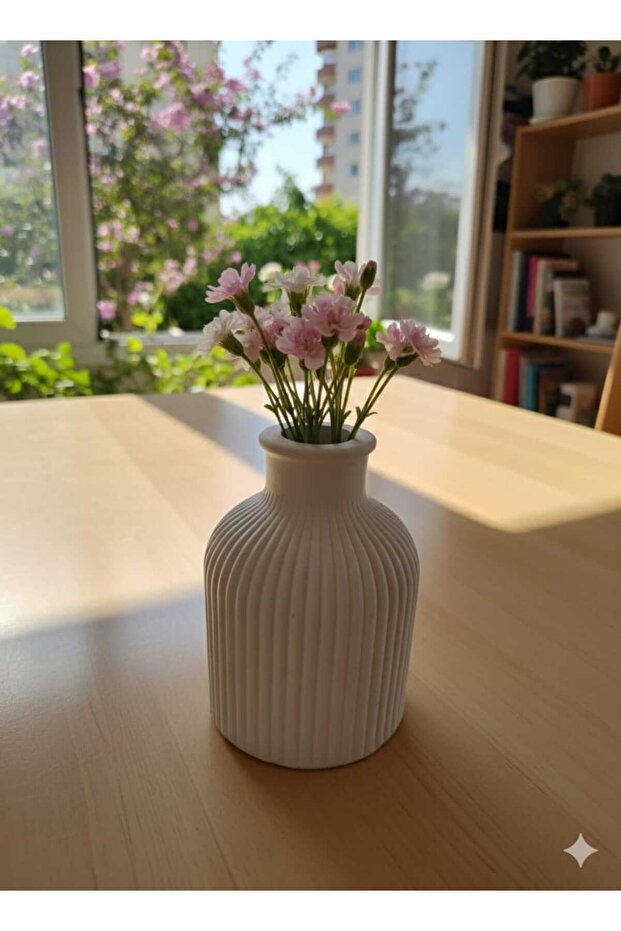 Pinterest Decorative Vase White - 3
