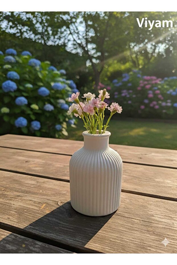 Pinterest Decorative Vase White - 2