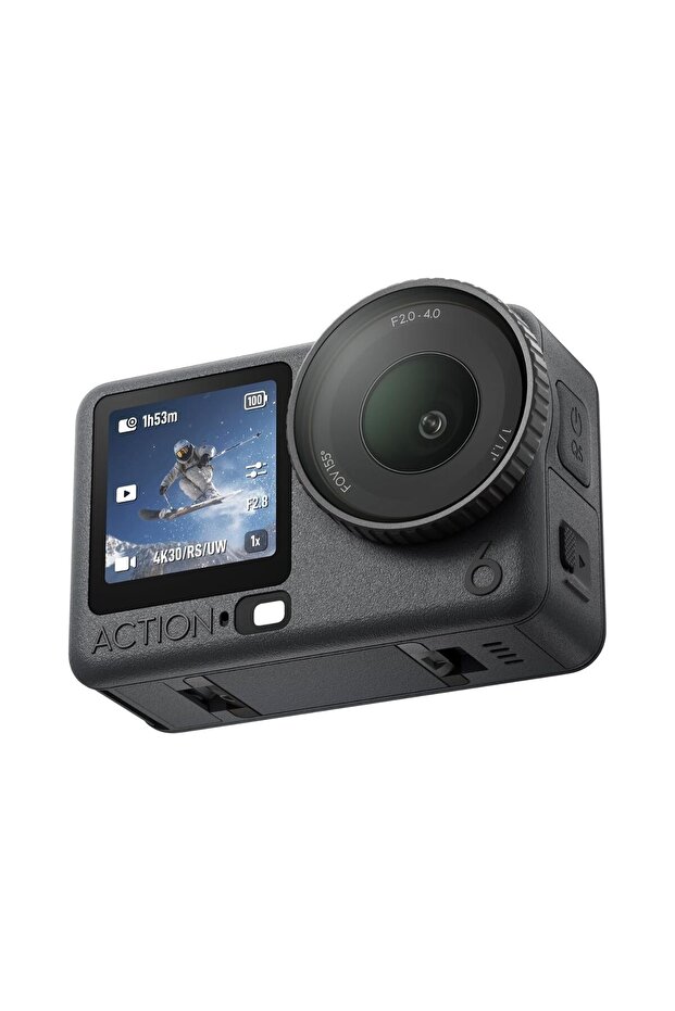 Osmo Action 6 Standard Combo, 4K Action Camera, 1/1.1″ Sensor, Gray, Cold-Resistant