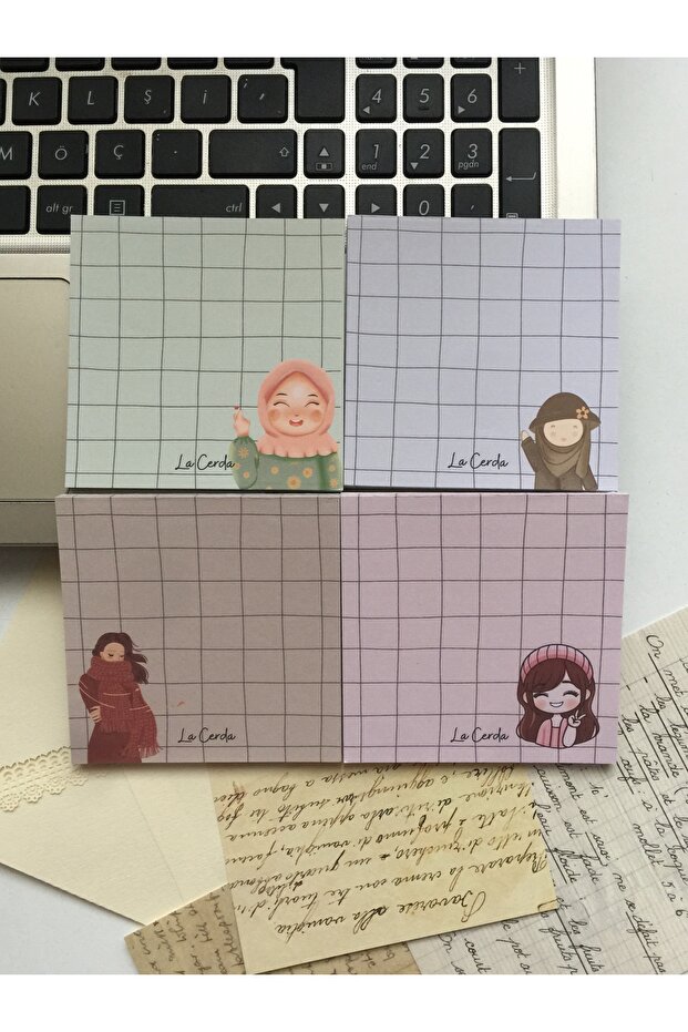 4'lü Mini Notepad Seti - 1