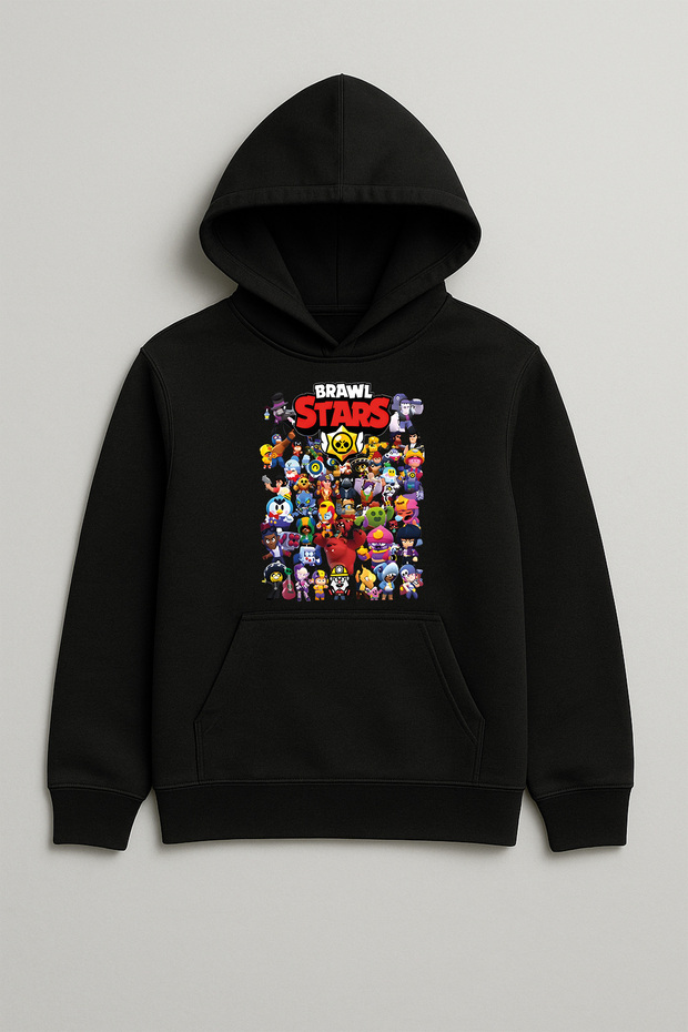 Brawlstars Printed Unisex Kids Hoodie Sweatshirt