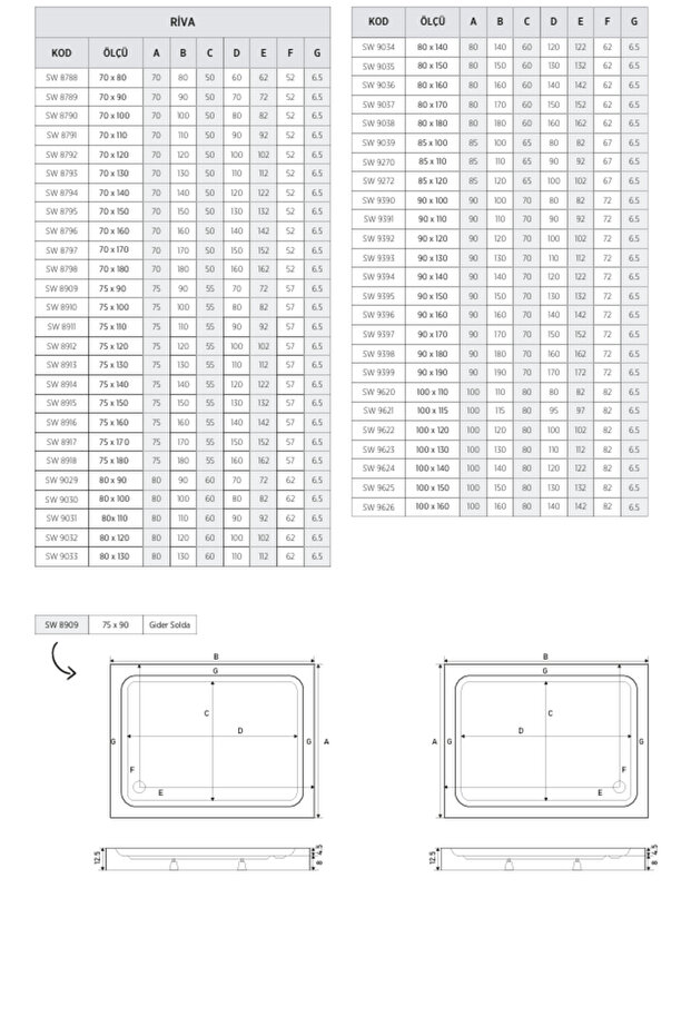 80*90 RİVA DİK.MONOBLOK TEKNE - 2