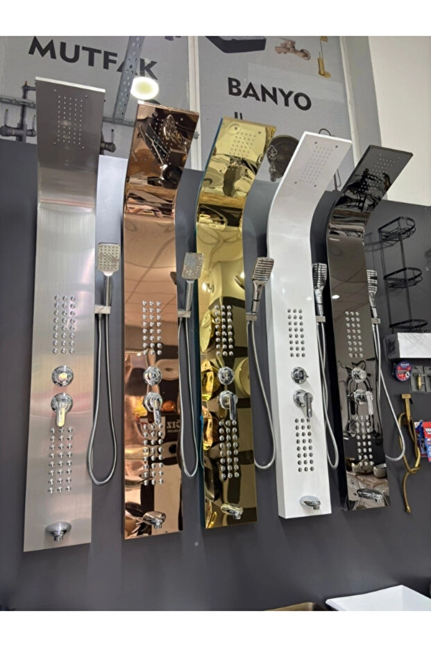 Panel Duş Seti Gold - 1