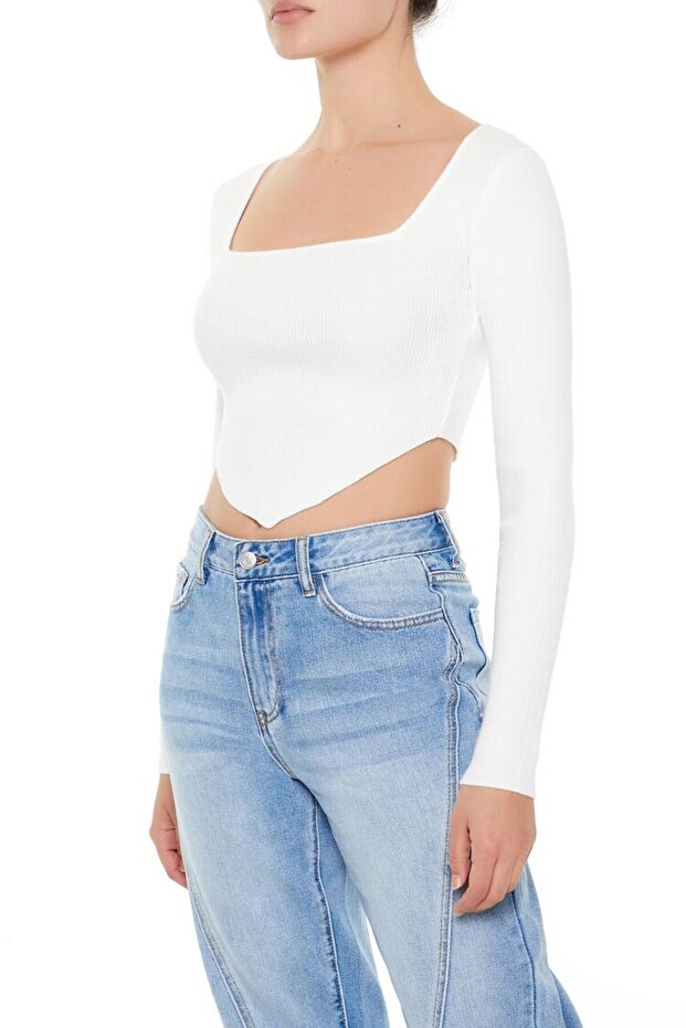 Ribanalı Crop Kazak - 1