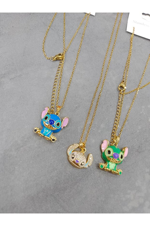 STİÇ ÇELİK KOLYE - 4