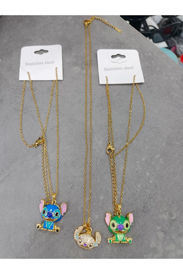 STİÇ ÇELİK KOLYE - 2