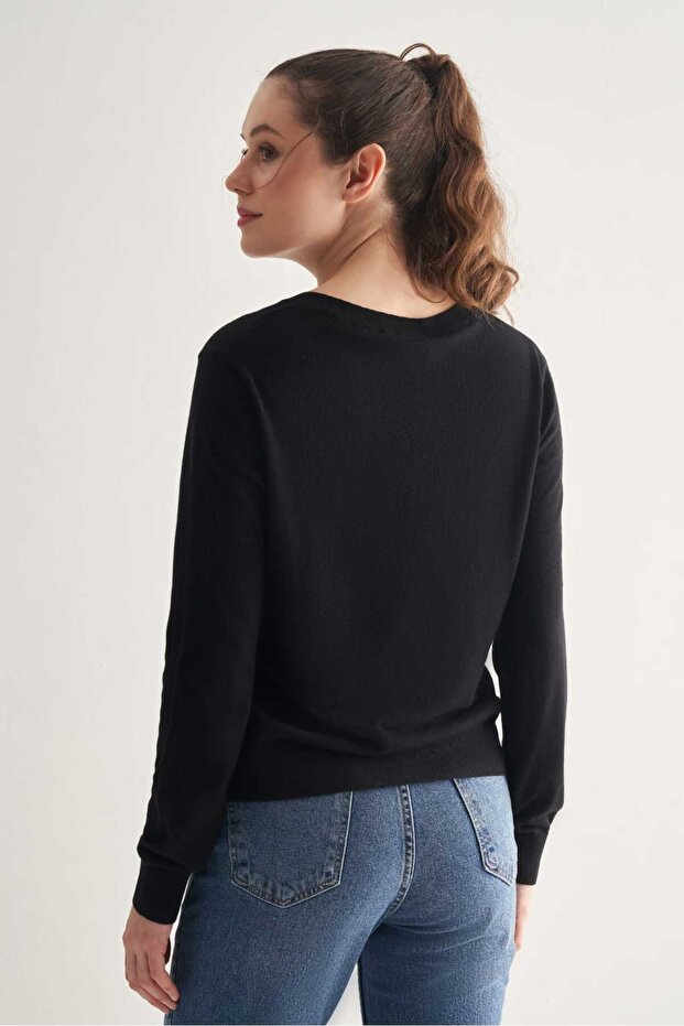 Pul İşlemeli Bluz - 3