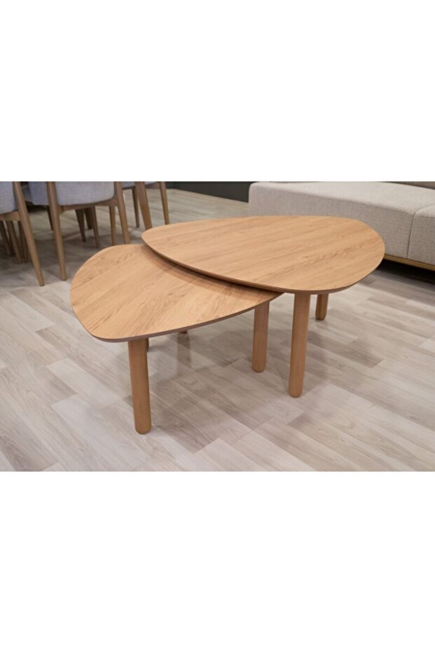 Pyramid Double Center Coffee Table - 2