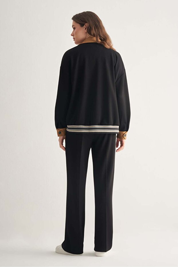 Asimetrik Regular Ceket - 4