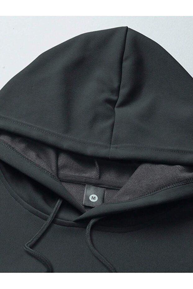 5-Li Ünisex Kapüşonlu Oversize Sweatshirt - 7