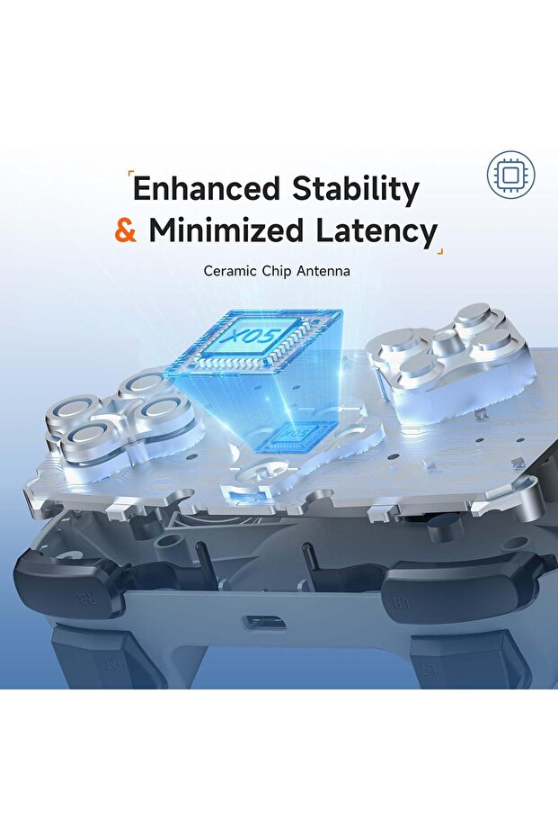 X05 2.4g Wireless Bluetooth Controller for PC/Android/iOS/Switch/Steam Deck - 8