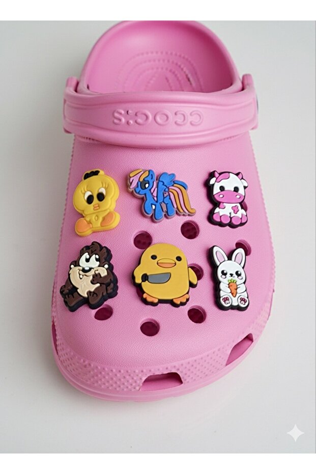 Jibbitz terlik süsü 6ad - 2