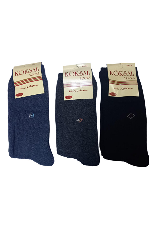 3 أزواج من الجوارب السميكة ذات النمط الصغير عالية الجودة - 1