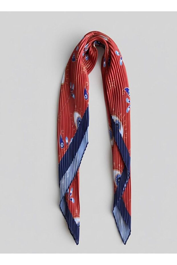 وشاح منقوش مطوي - 3