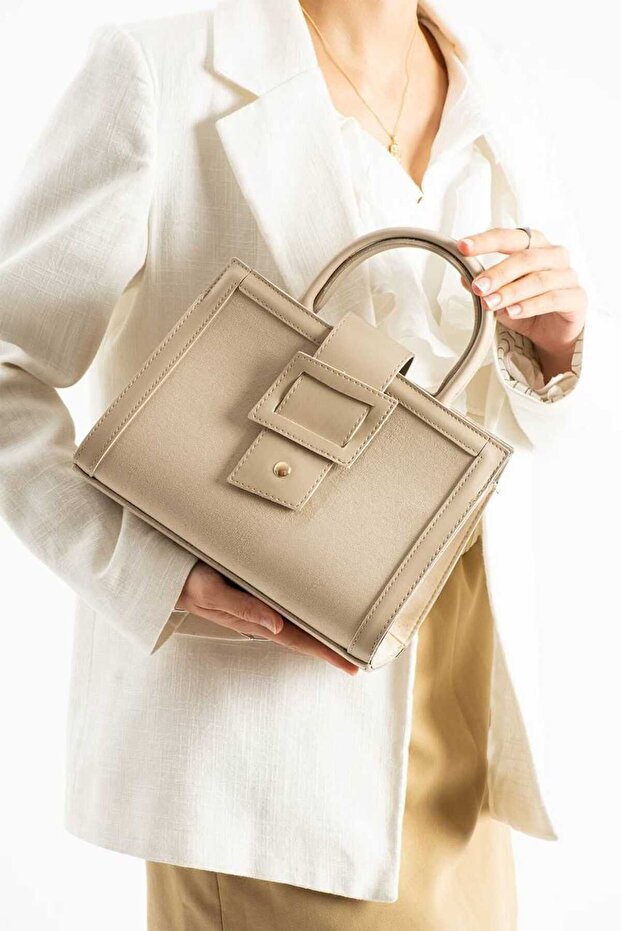 Women's Square Shape Stylish Hand and Shoulder Bag