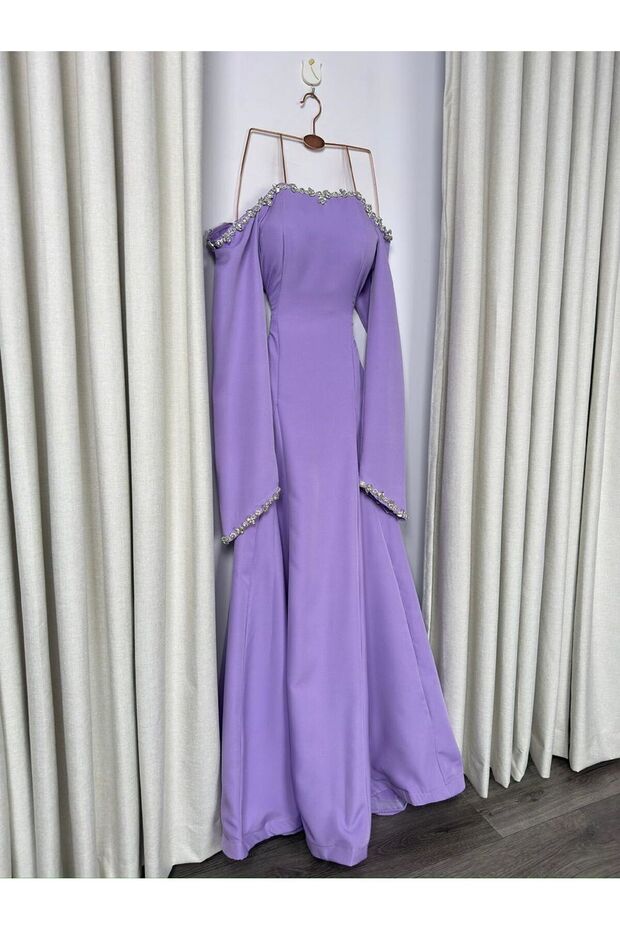 soft flared dress - 4