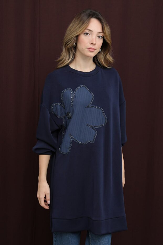 ÇİÇEK DETAYLI TUNİK - 1