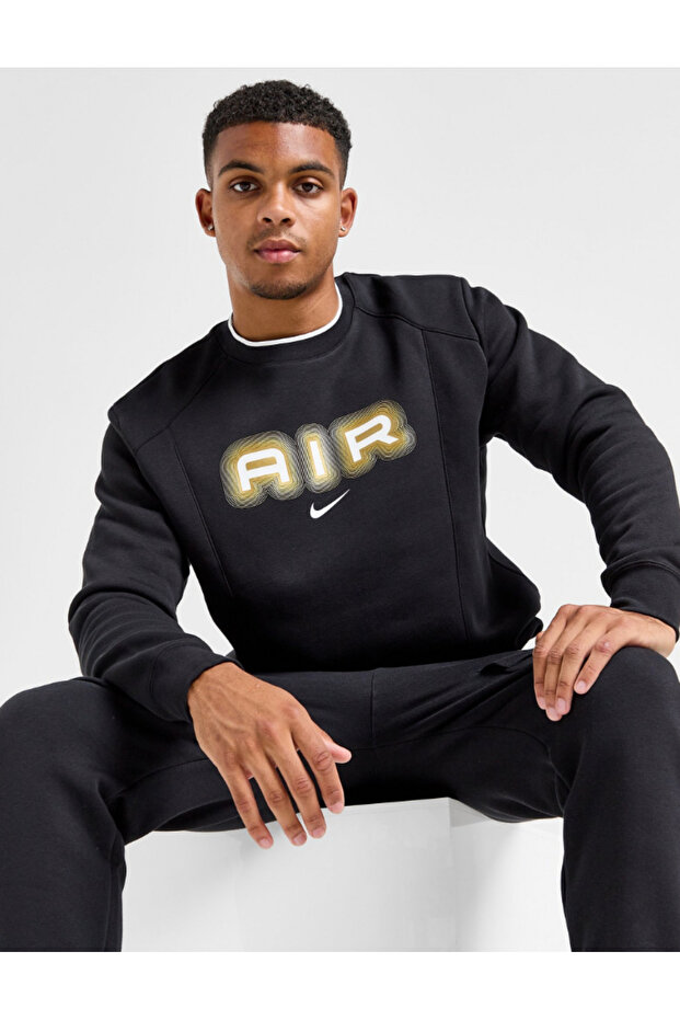 Baskılı Air Erkek Sweatshirt - 2