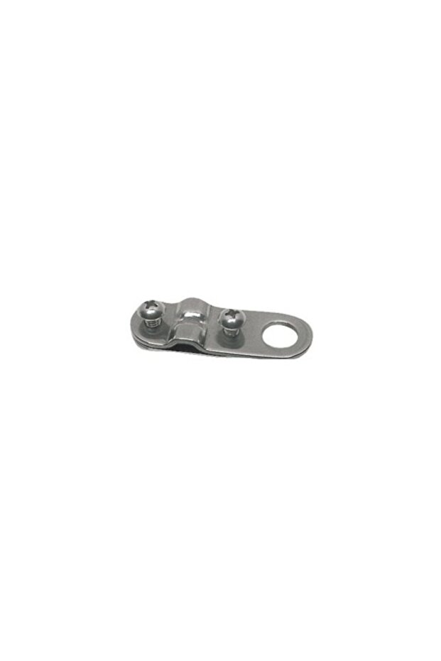 SS clamp for flags, - 1