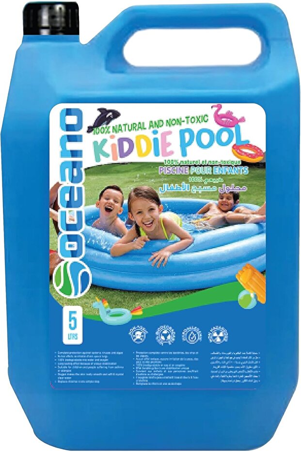 Bioneat Kiddie Pool - 5ltr -100% Non Toxic, Safe,Hypoallergenic, Non Caustic & Biodegradable.