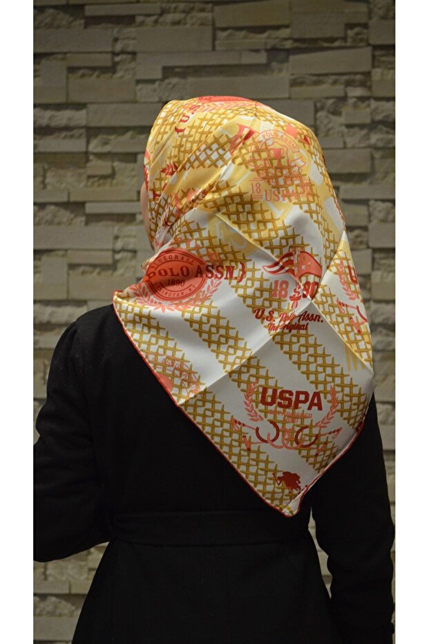 Eșarfă din mătase twill 7956 - 2