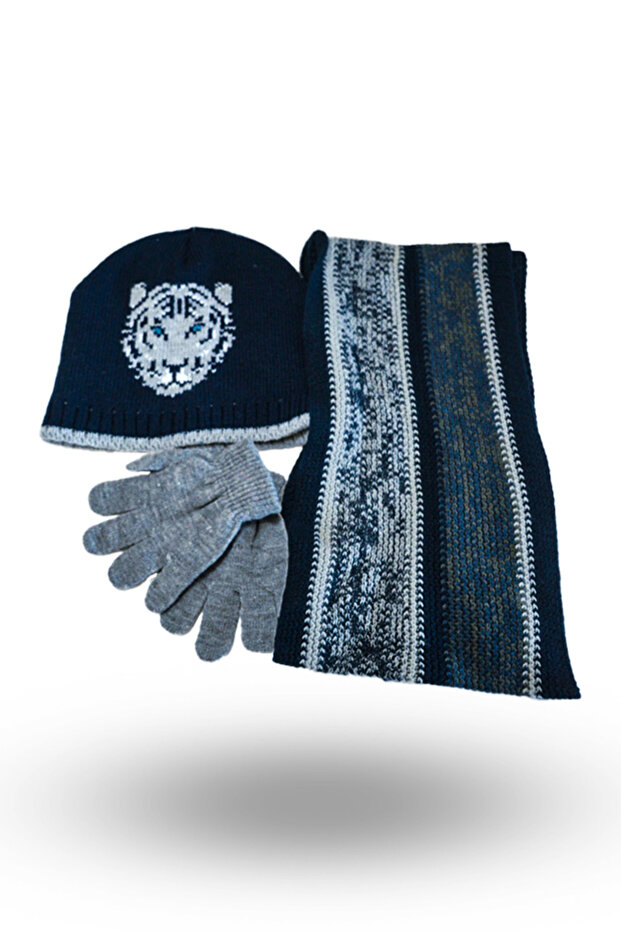 Hat, Scarf, Gloves Set - 1