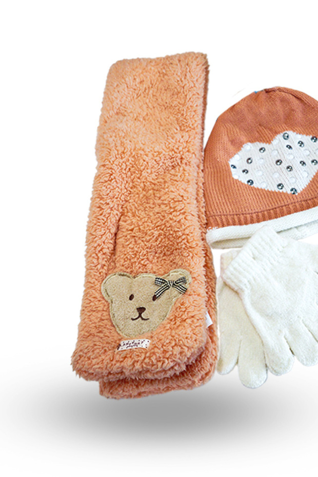 Hat, Scarf, Gloves Set - 2