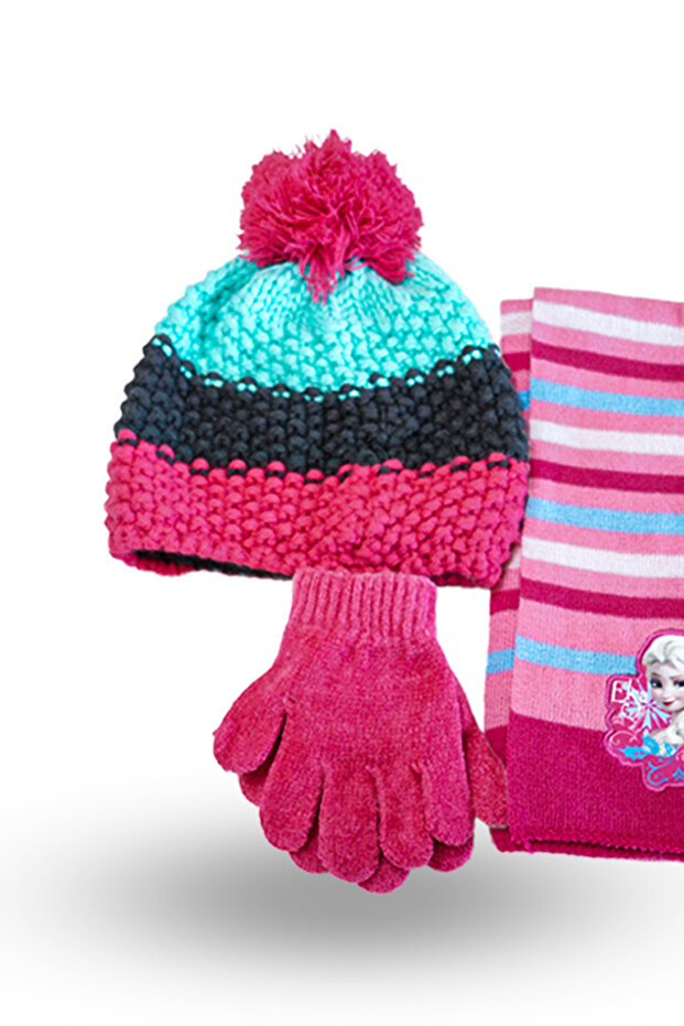 Hat, Scarf, Gloves Set - 2