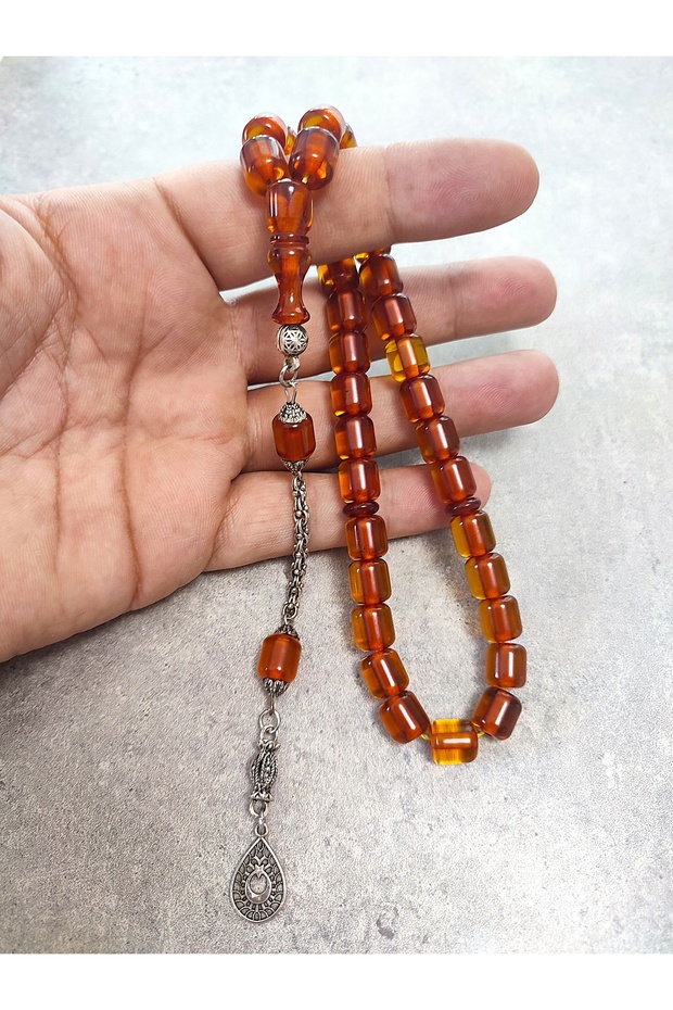 شرابة ضغط العنبر مسبحة الصلاة