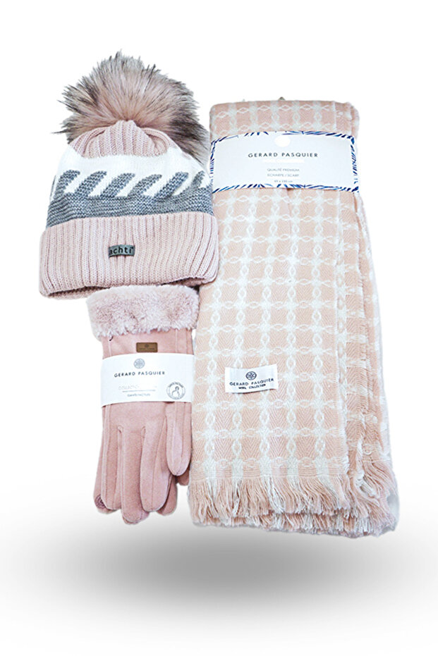Hat, Scarf, Gloves Set - 1
