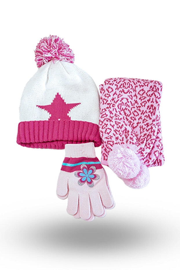 Set Căciulă, Fular, Mănuși - 1