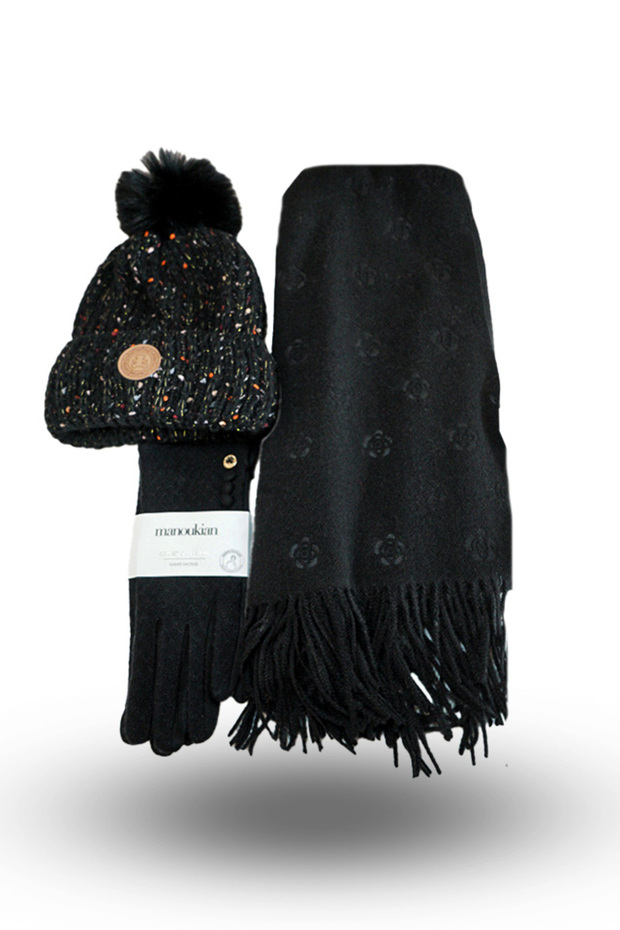 Set Căciulă, Fular, Mănuși - 1