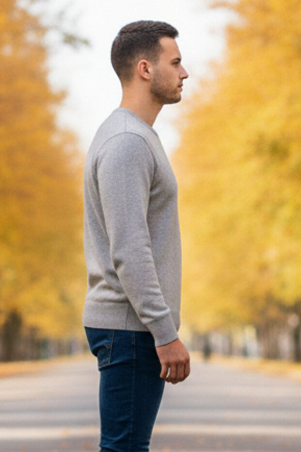 Pulover bărbătesc casual - 3