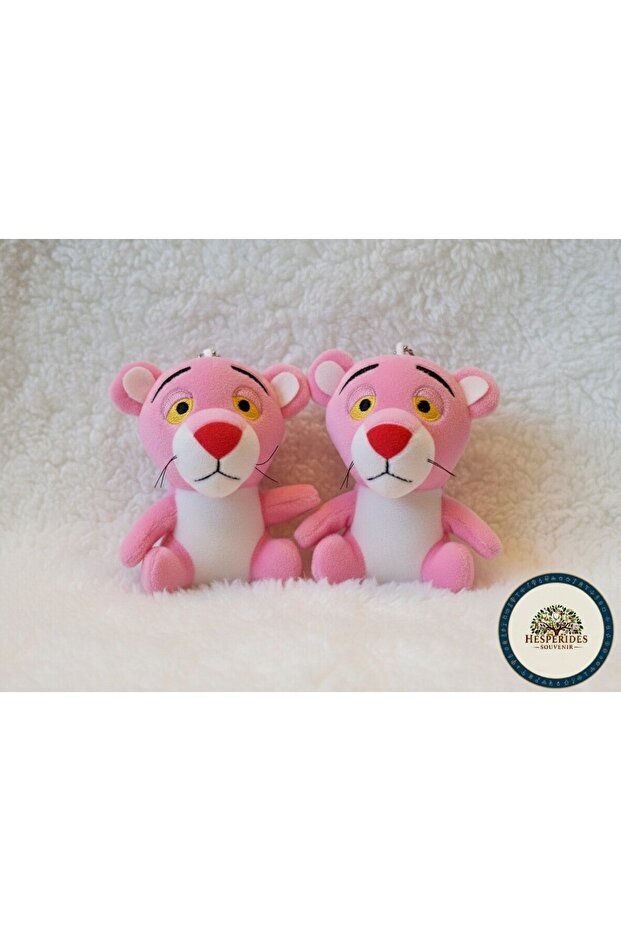 2-Pack Plush Keychain with Pink Panther