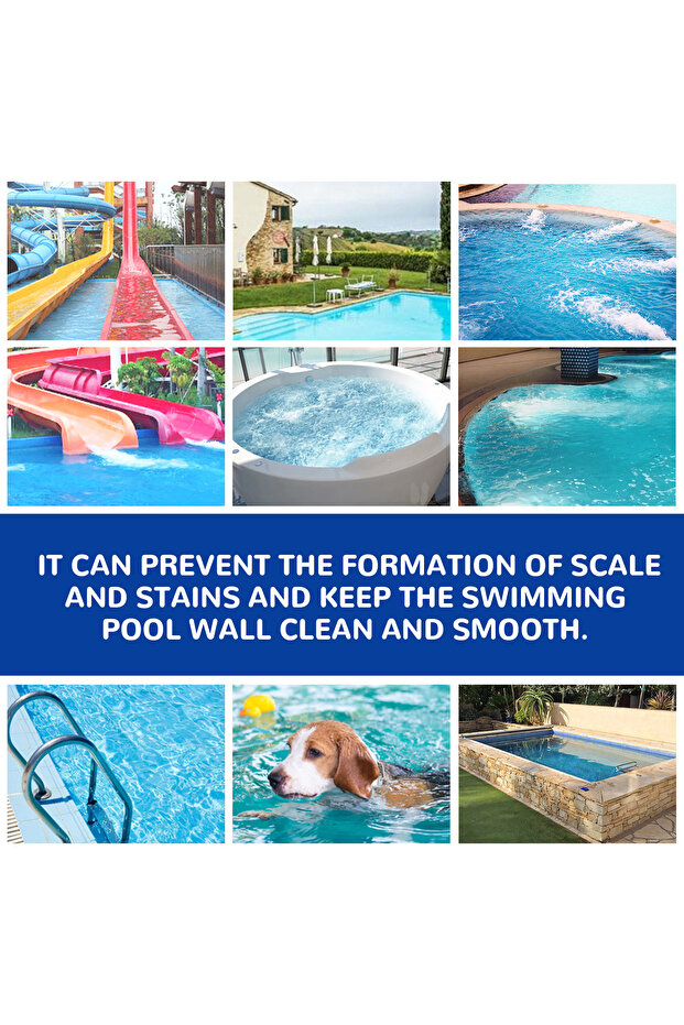MoonSpry Pool Cleaning Tablet,Pool Water Clarifying - 4