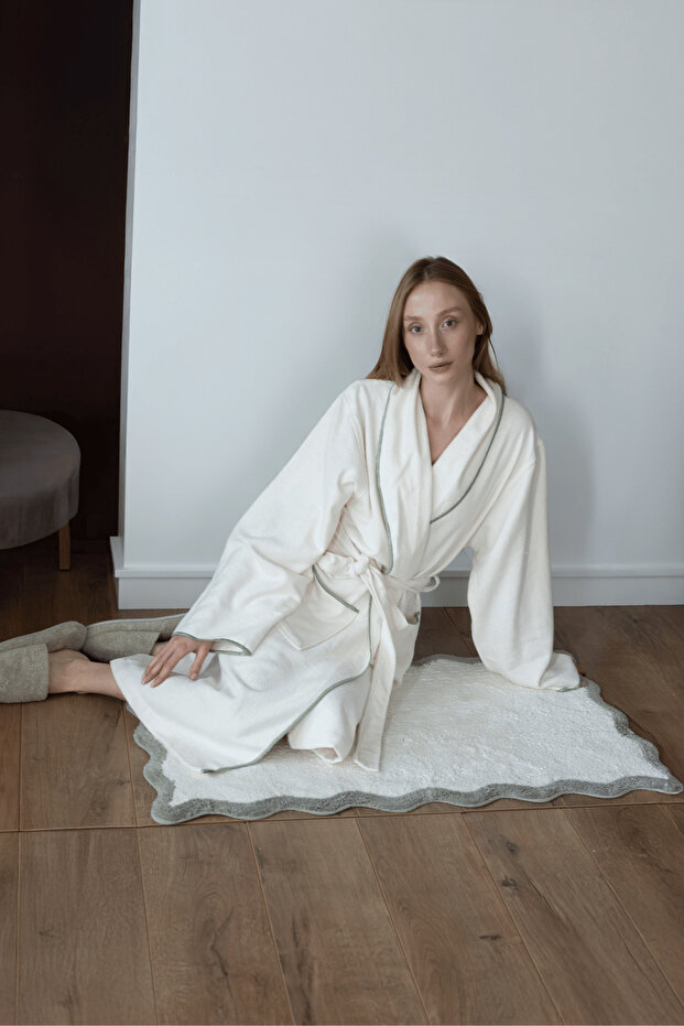 Dolce Bambu Kadın Bornoz Yeşil - 2