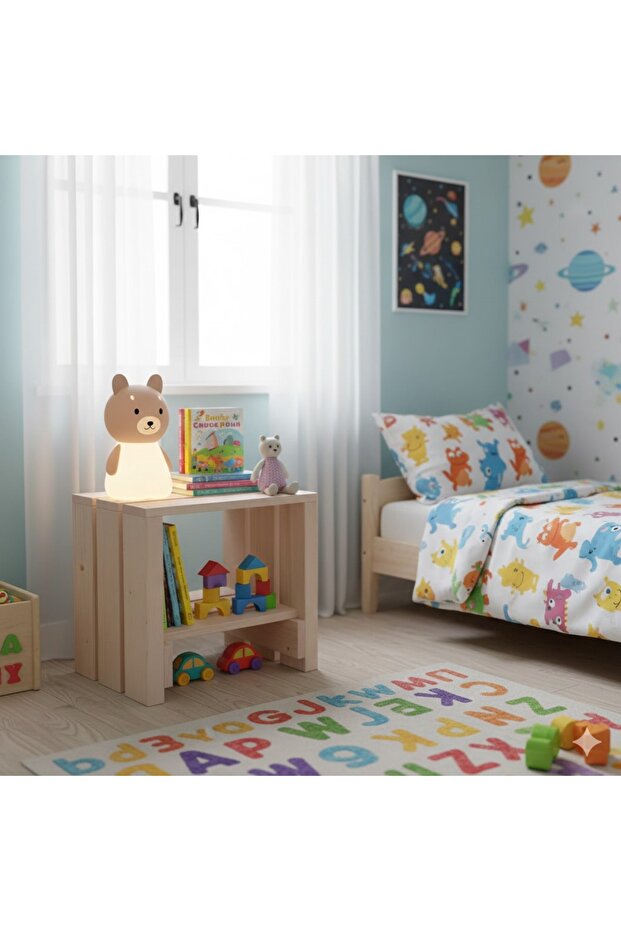 MASİF AHŞAP MİNİ SEHPA - 4