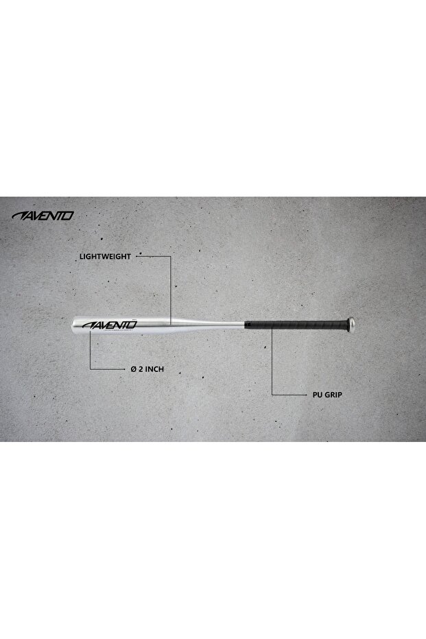Bata baseball Avento, aluminiu, 65 cm - 2