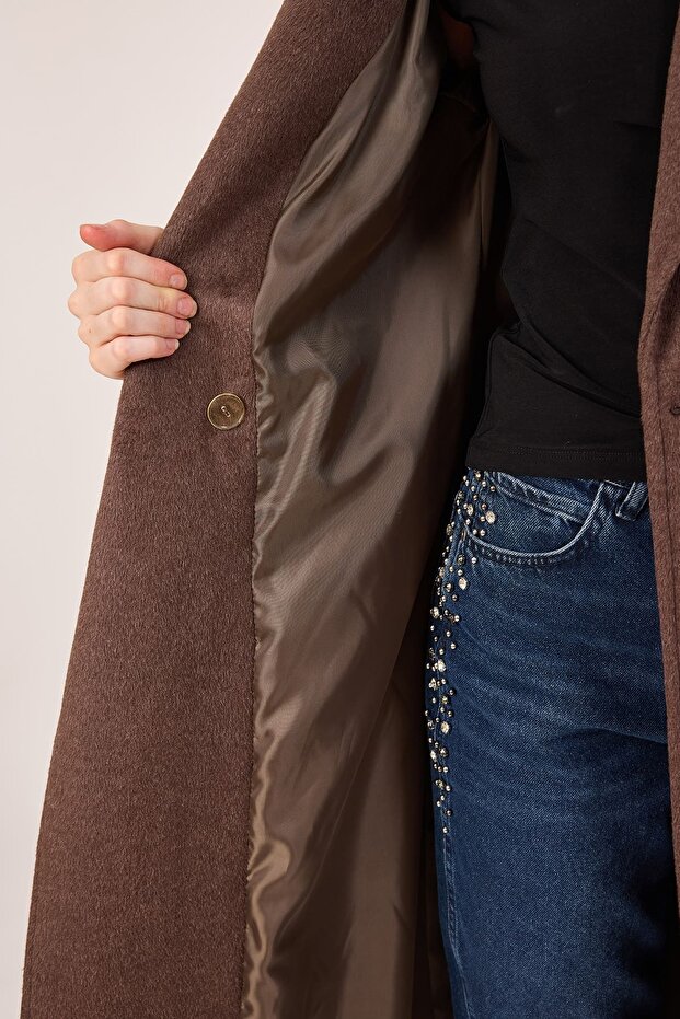 Geniş yakalı kaban - 6