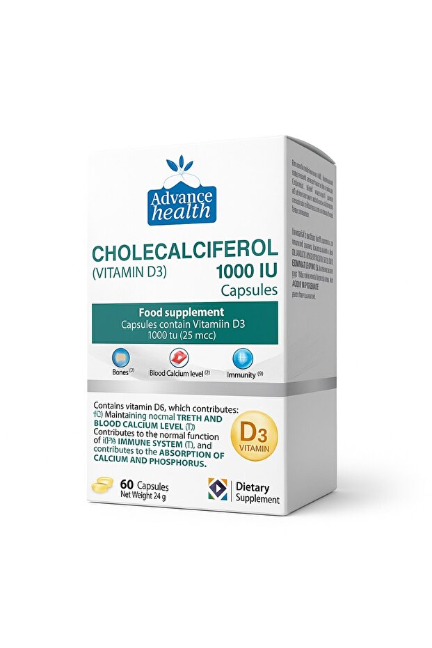 Cholecalciferol 1000IU Vitamin D3