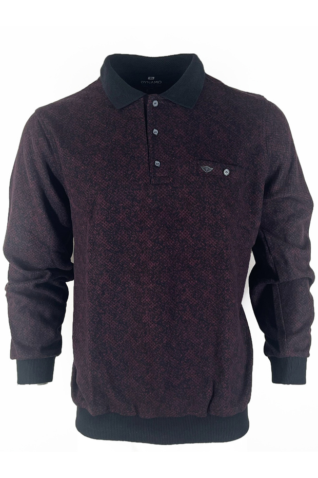 Polo yaka selanik dokuma triko - 4