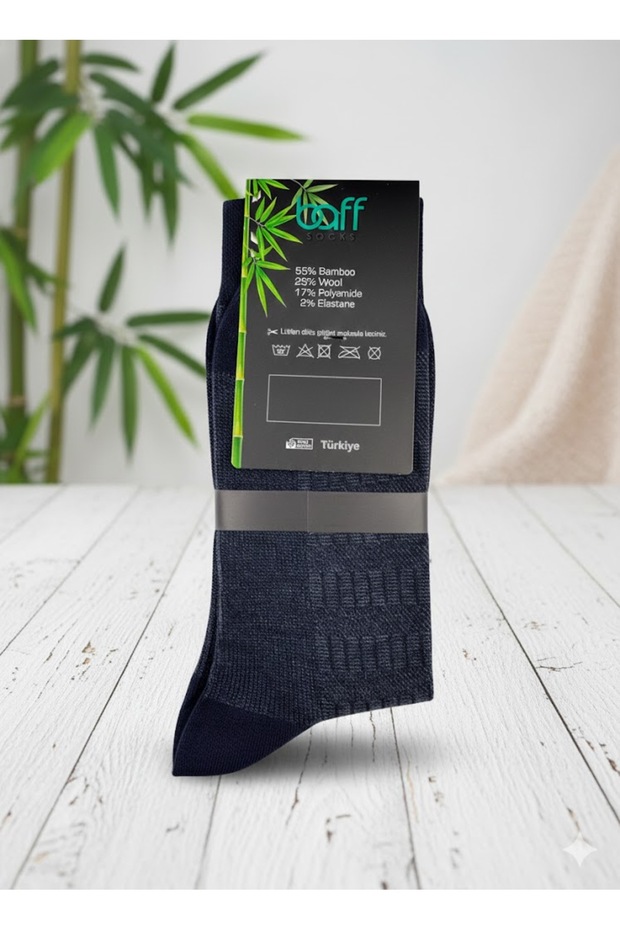 PREMİUM BAMBU-YÜN ÇORAP - 2