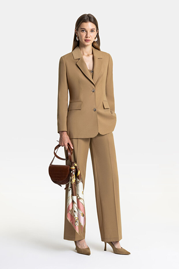 CAMEL YÜNLÜ CEKET - 6