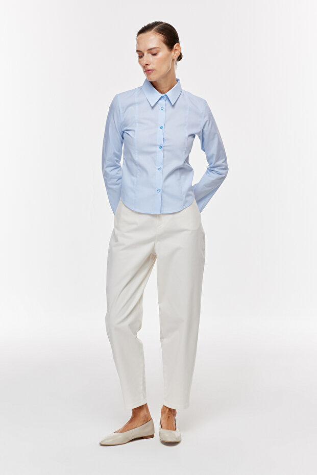 Vücuda Oturan Gömlek - 3